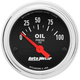 Traditional Chrome™ Electric Oil Pressure Gauge